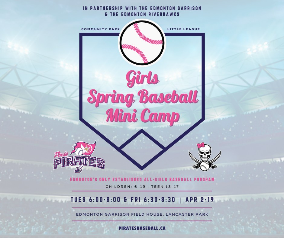 Edmonton Girls Baseball Little League Spring Camps