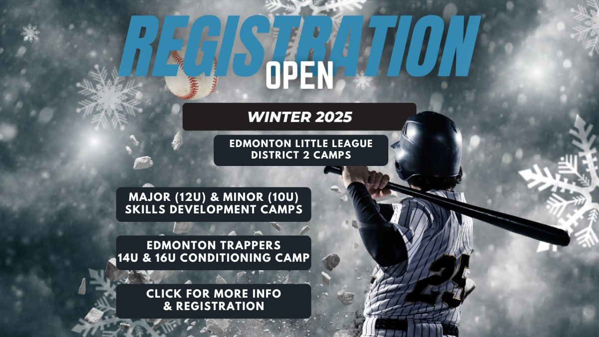 Edmonton Little League Winter Trappers Baseball Camps